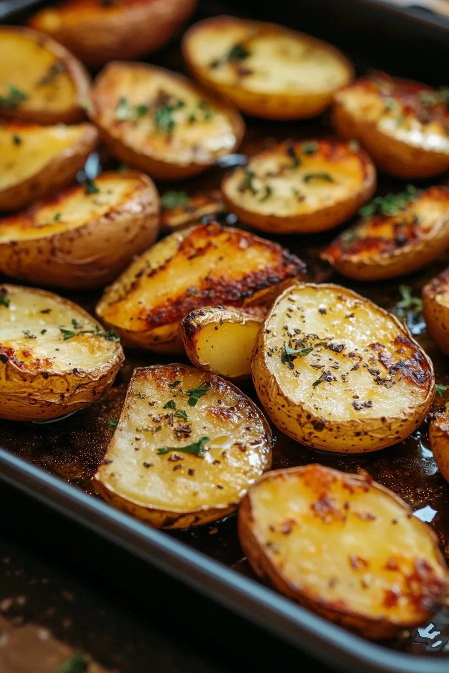 Roasted Potato Halves