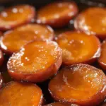 Delicious Southern candied sweet potatoes served in a dish