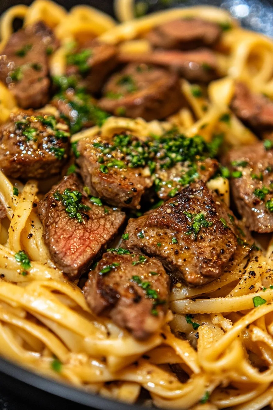 Steak Pasta