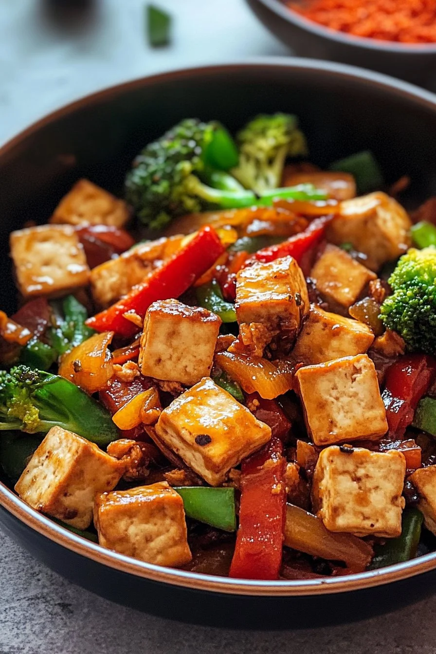 Tofu Veggie Stir Fry