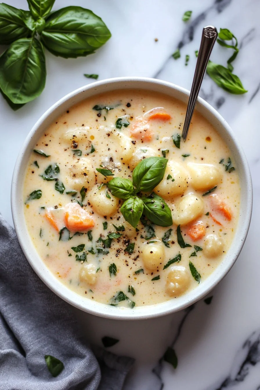 Vegetarian Gnocchi Soup