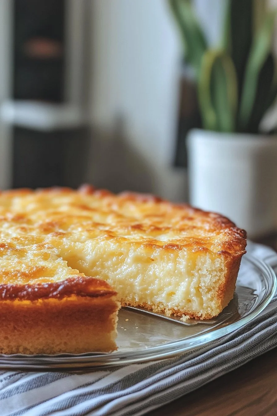4-Ingredient Lemon Cream Cheese Dump Cake