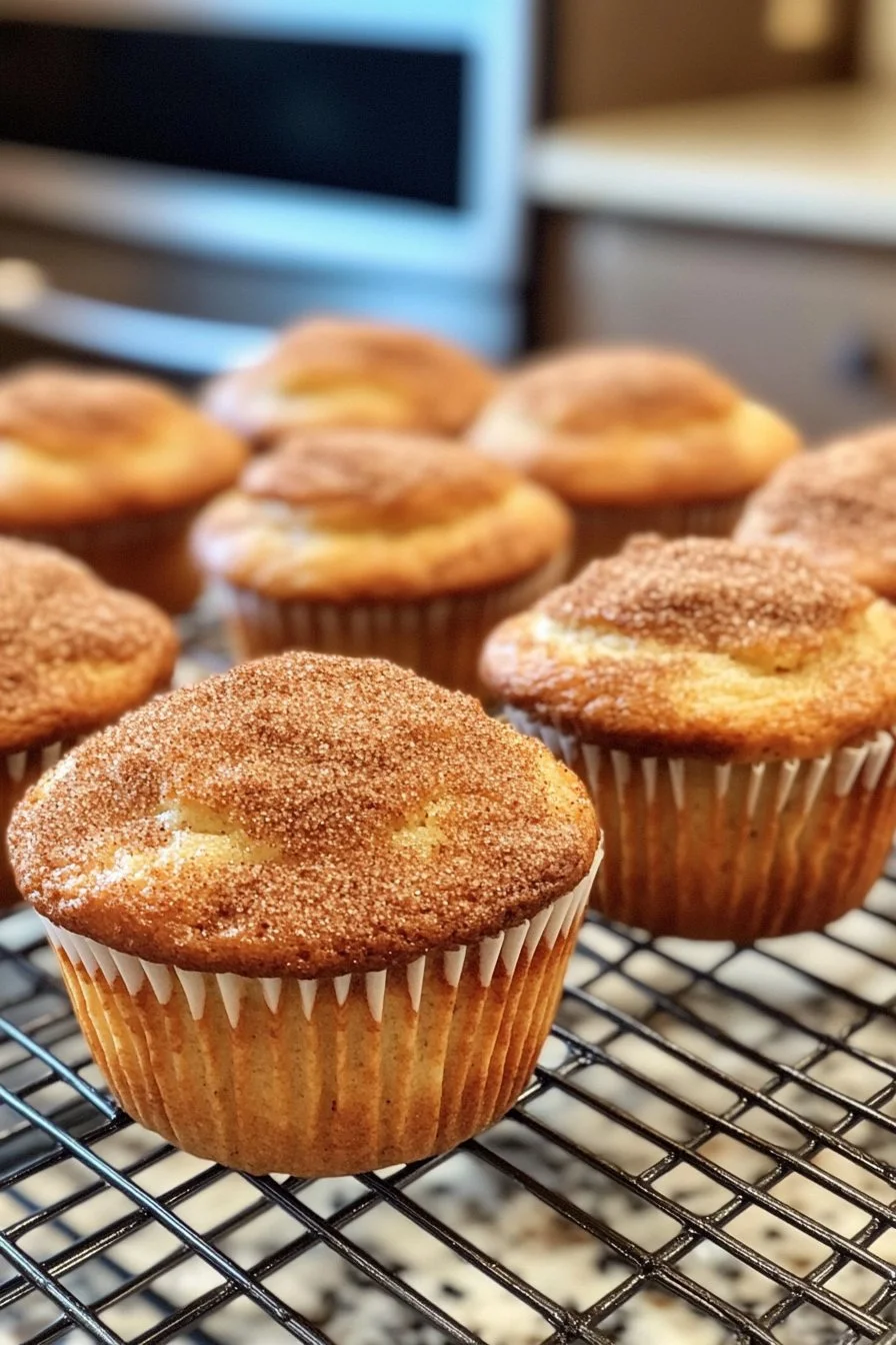 Apple Cinnamon Greek Yogurt Muffins
