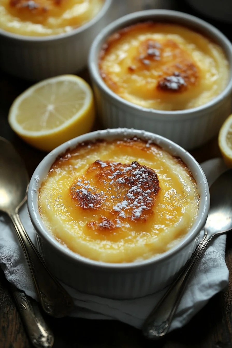 Baked Lemon Pudding