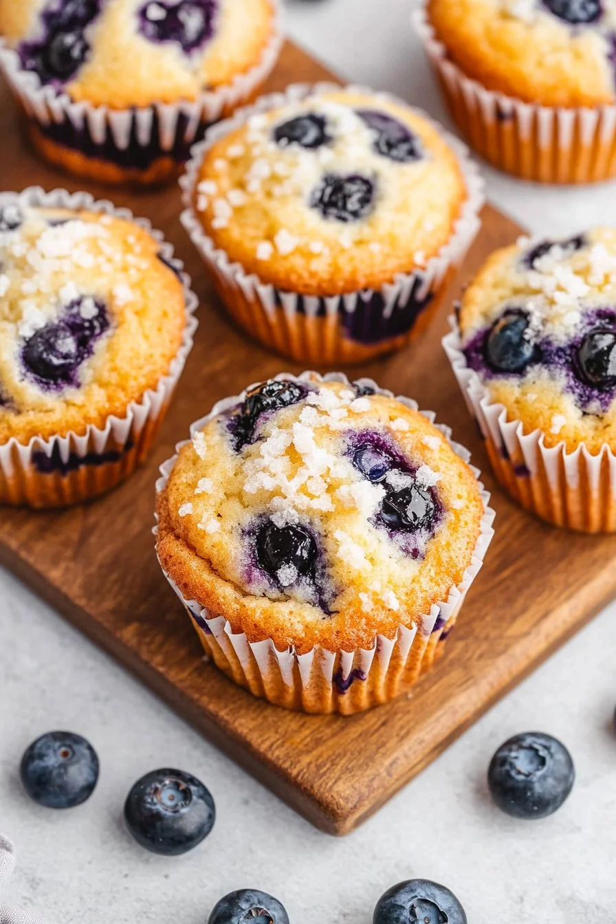 Best Greek Yogurt Blueberry Muffins