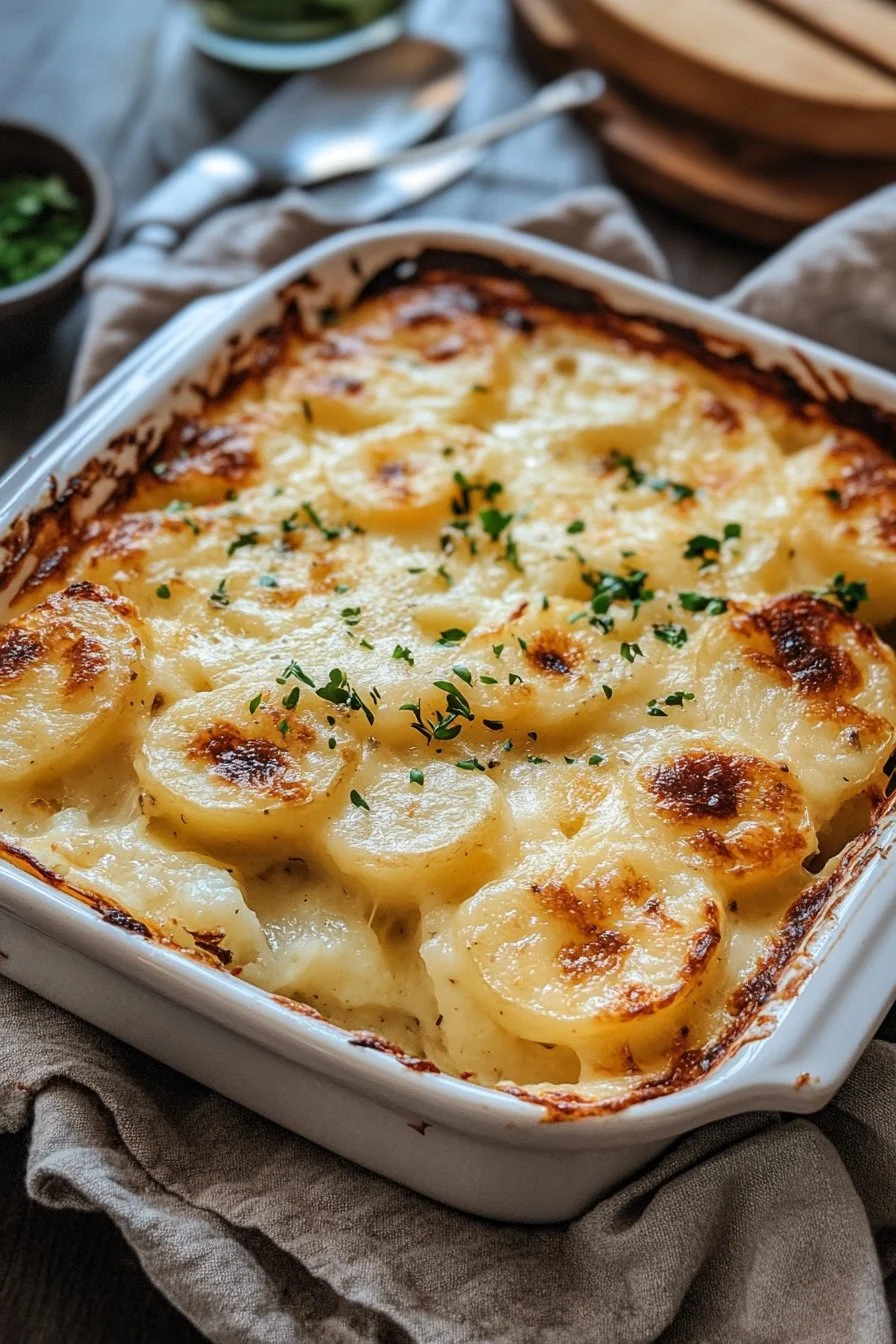 Cheesy Potatoes Au Gratin