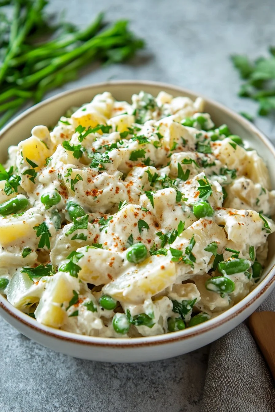 Creamy Green Bean Potato Salad