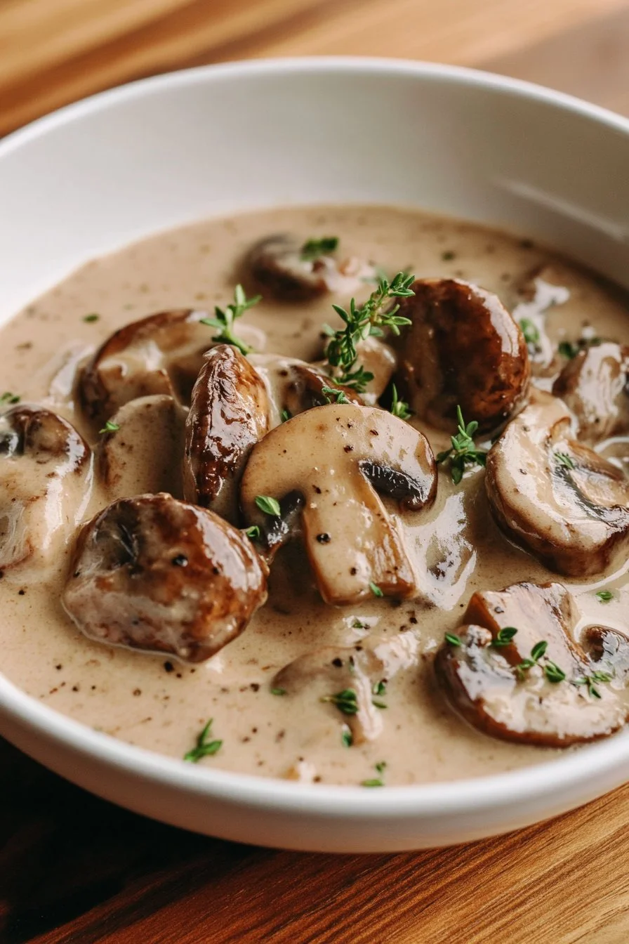 Creamy Mushroom Sauce