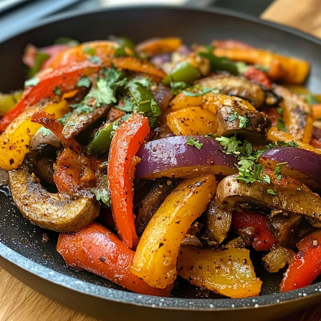 Fajita Vegetables (Chipotle Copycat)