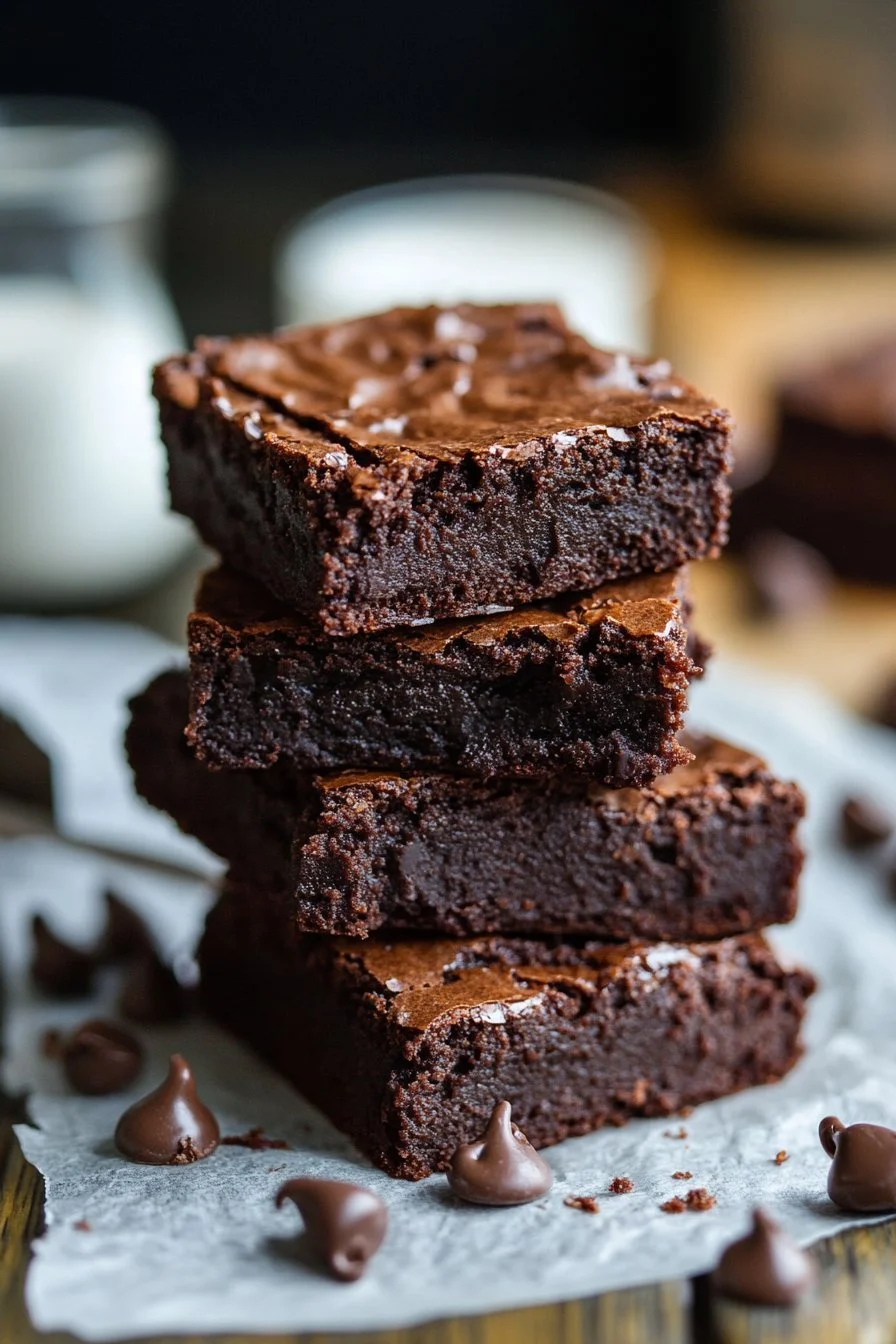 Flourless Greek Yogurt Brownies