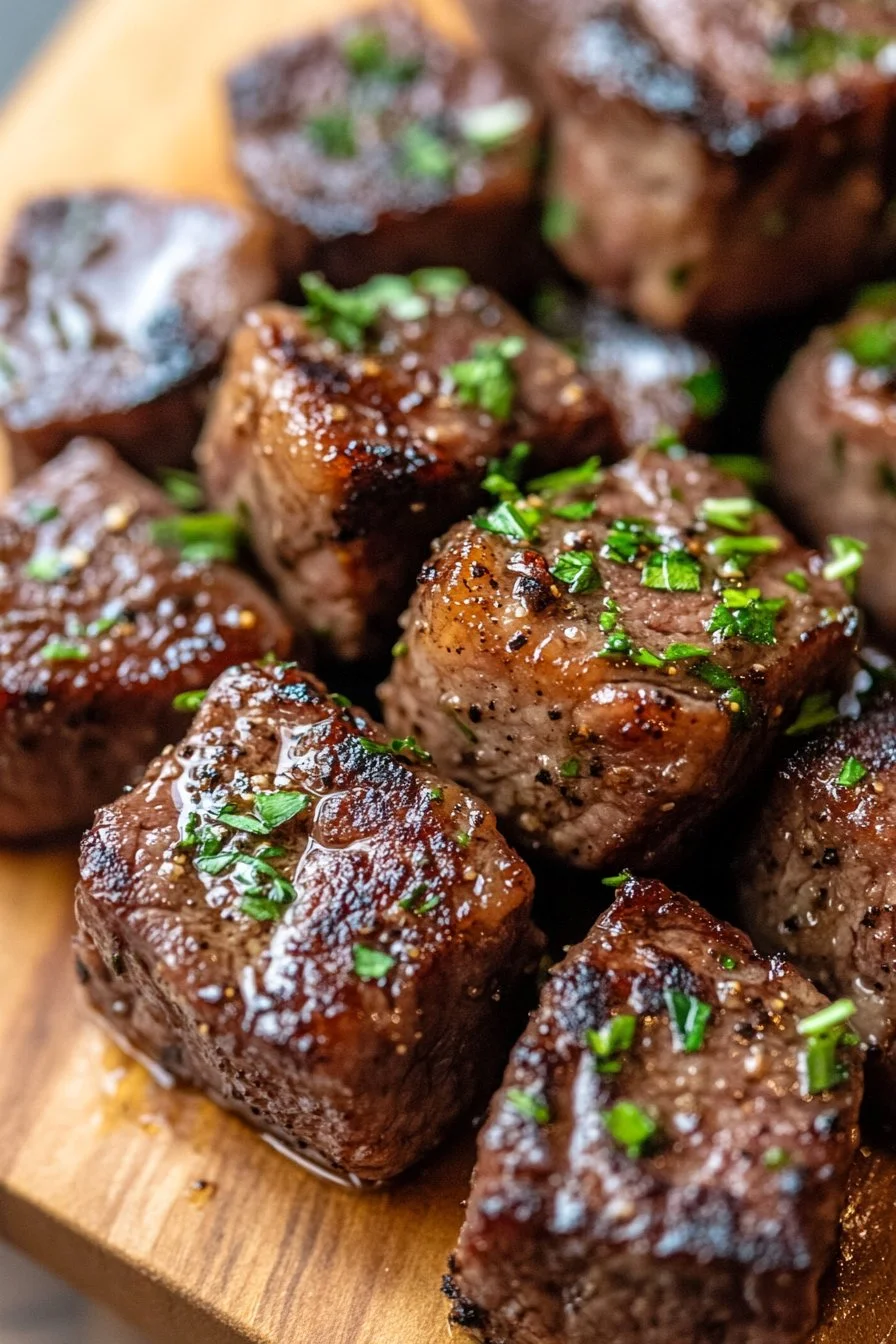 Garlic Butter Steak Bites