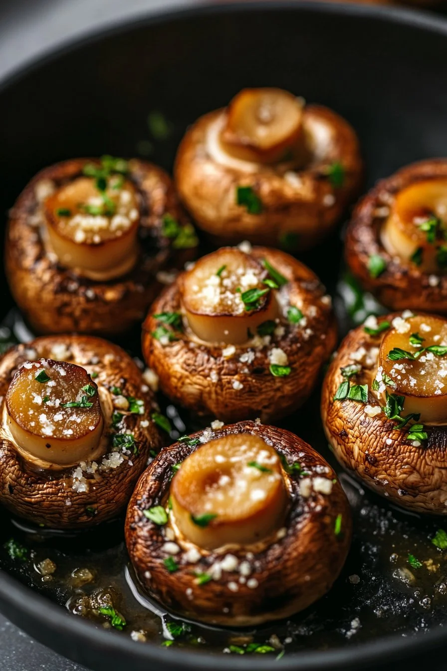Garlic Parmesan Mushrooms