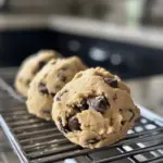 Delicious Greek Yogurt Cookie Dough prepared with healthy ingredients