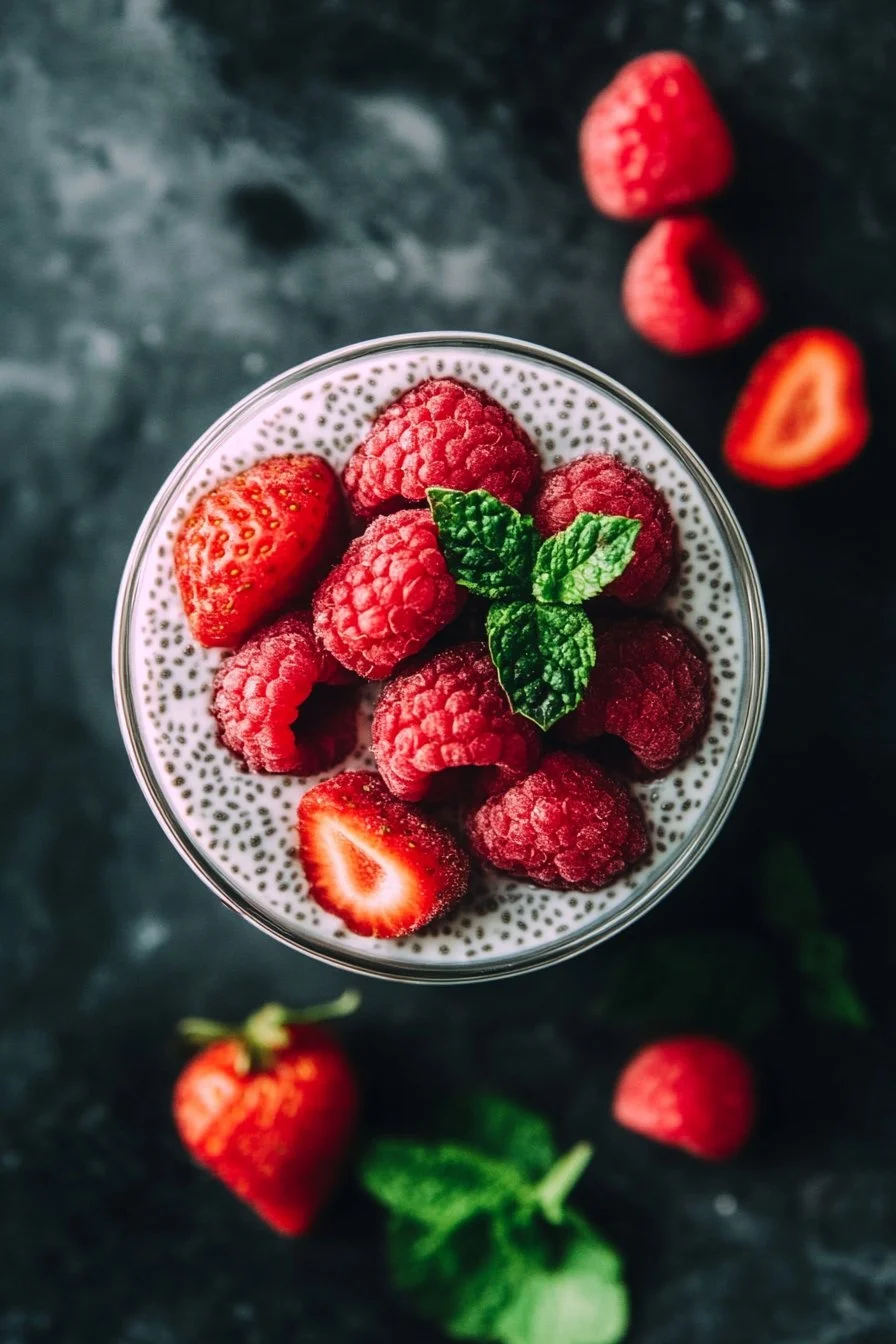 Healthy Greek Yogurt Chia Pudding