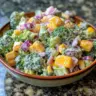 Healthy broccoli salad recipe inspired by Trisha Yearwood