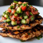 Honey Lime Chicken served with a refreshing side salad