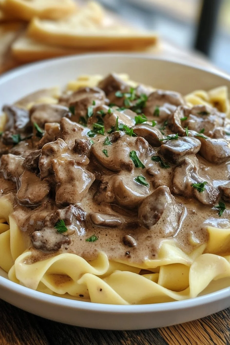 Ina Garten's Beef Stroganoff
