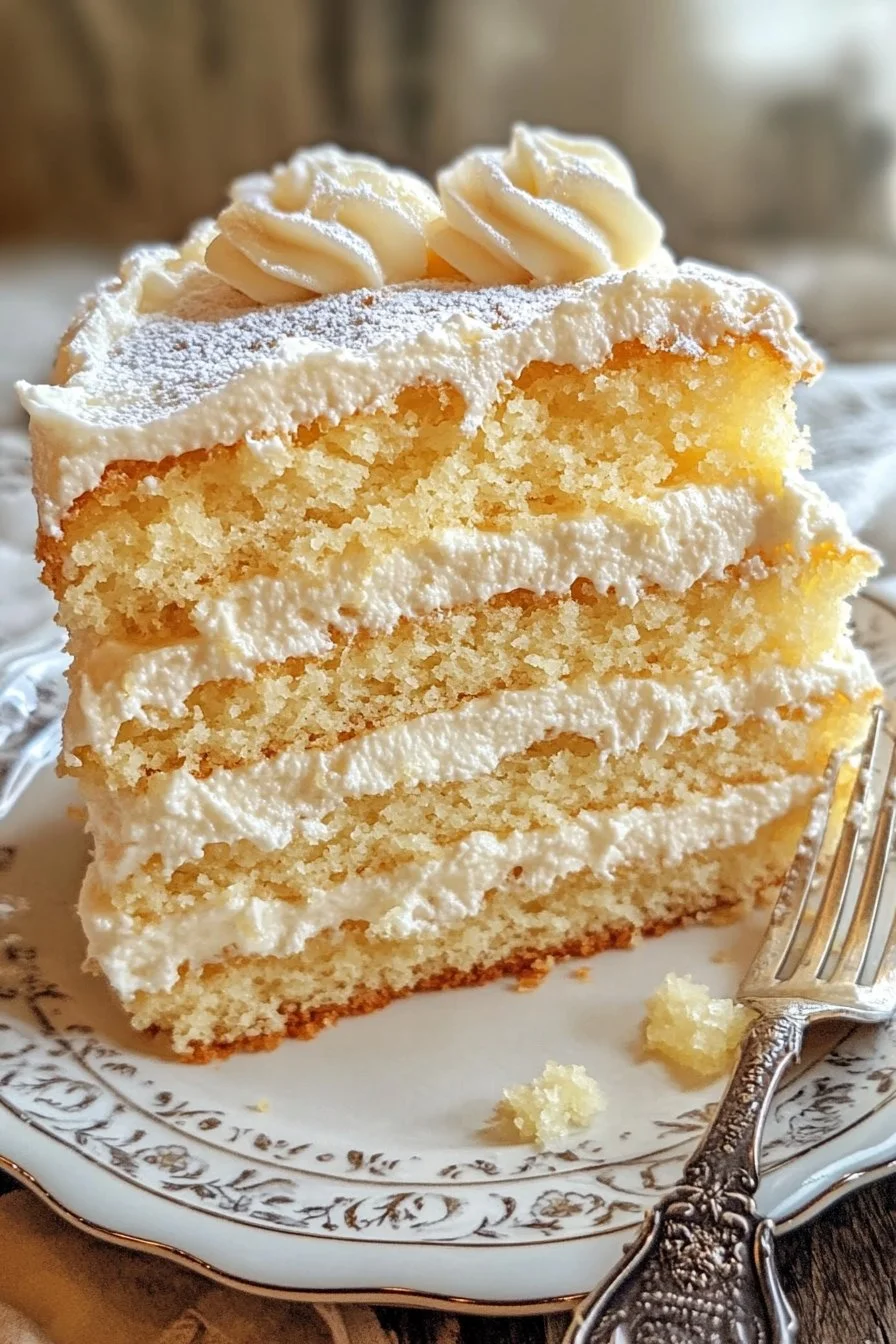 Italian Lemon Cream Cake: A Delightfully Tangy Recipe!