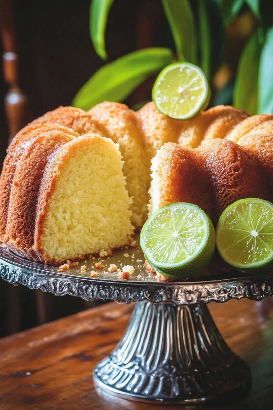 Key Lime Pound Cake