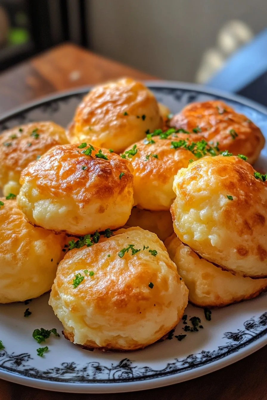 Leftover Mashed Potato Cheese Puffs