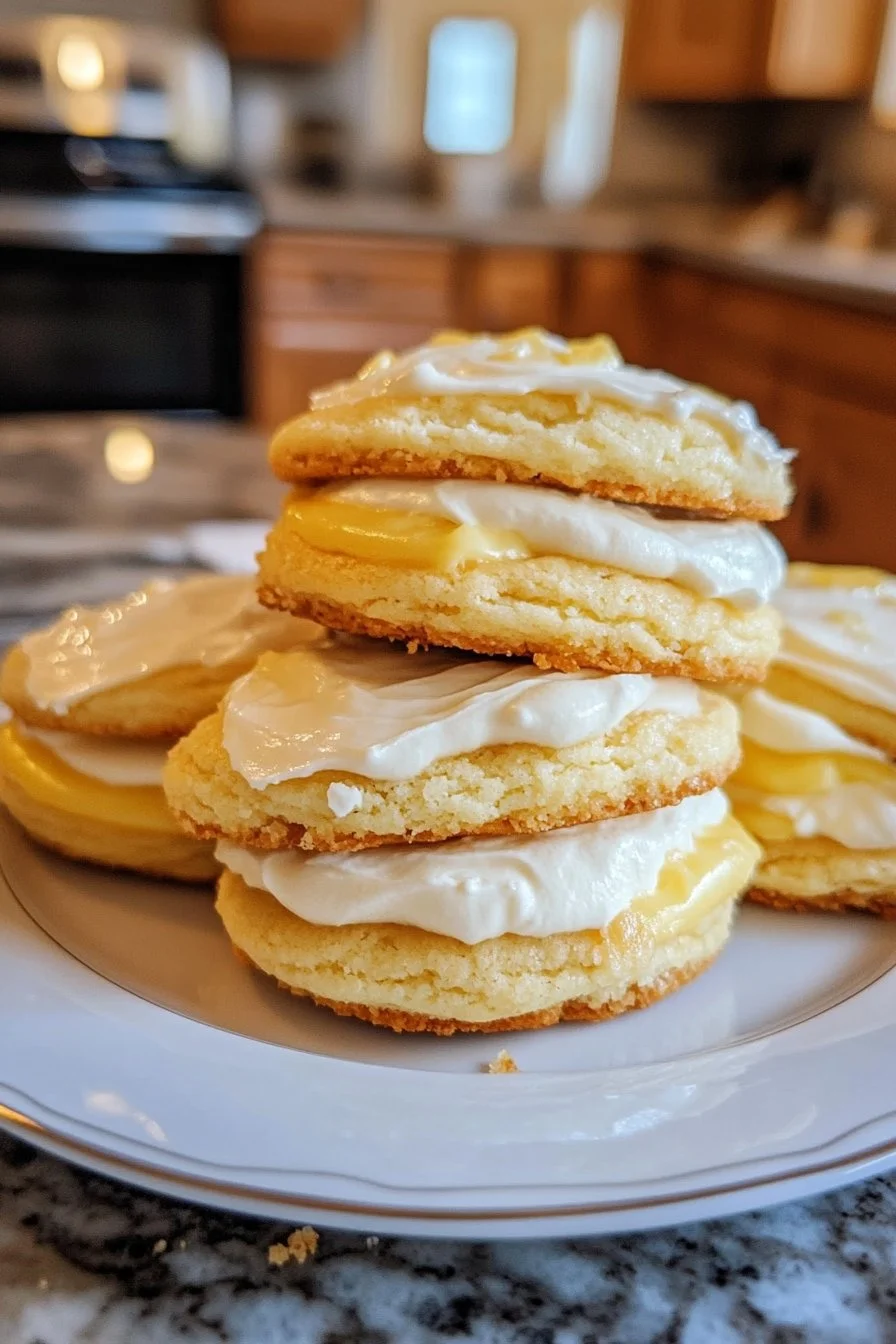 Lemon Cheesecake Cookies