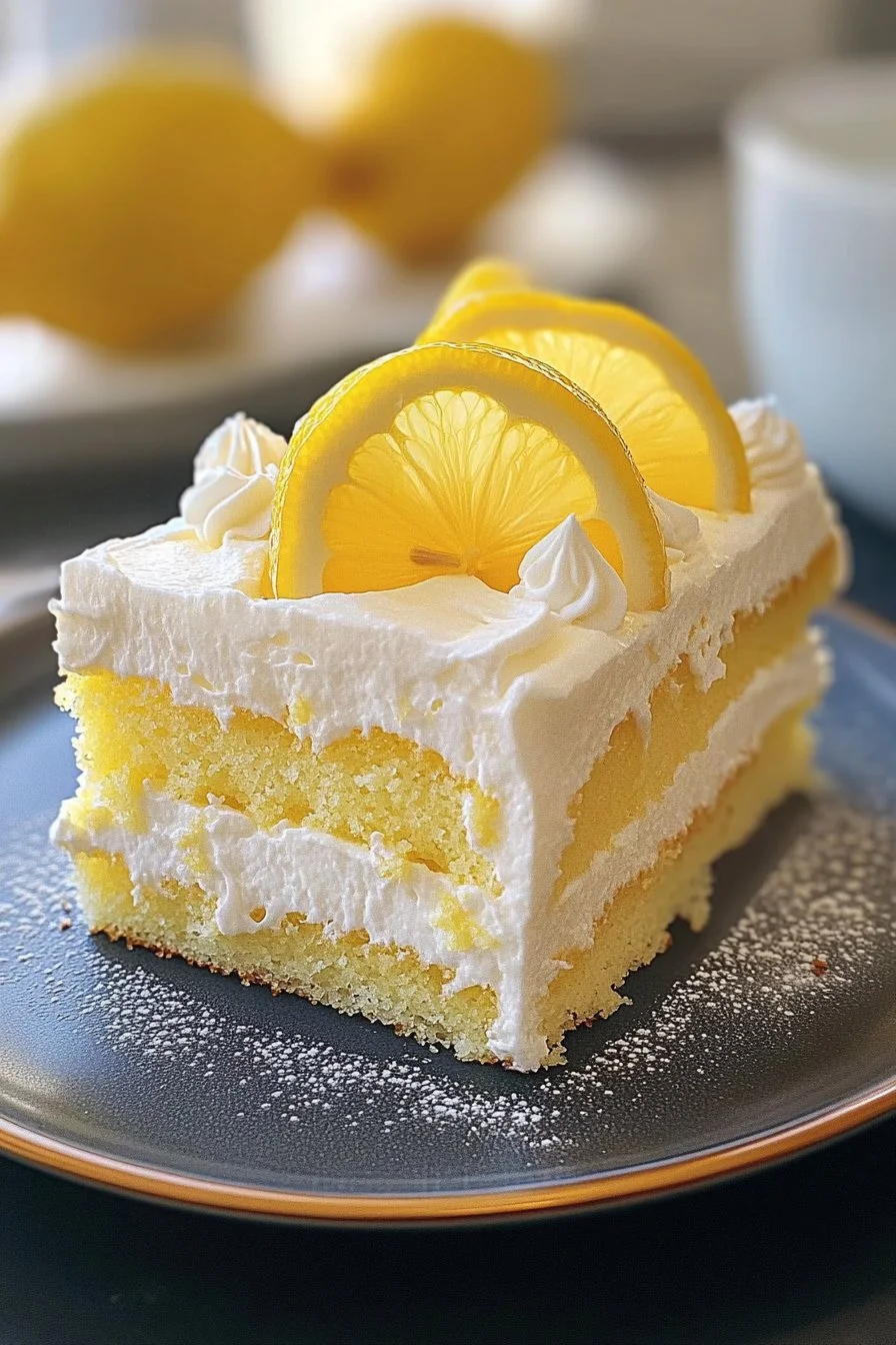 Lemon Cloud Cake