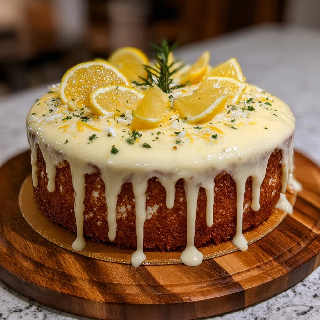 Limoncello Mascarpone Cake