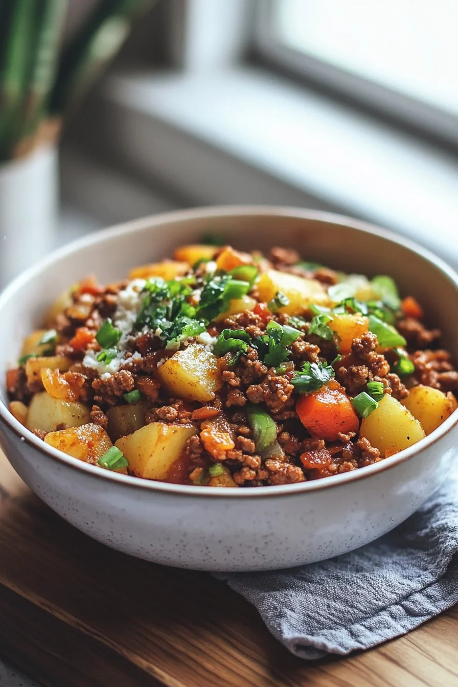 Mexican Ground Beef Stir-Fry with Potatoes: An Incredible Essential Recipe