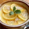 One-bowl lemon dessert with fresh lemon zest and a light texture.
