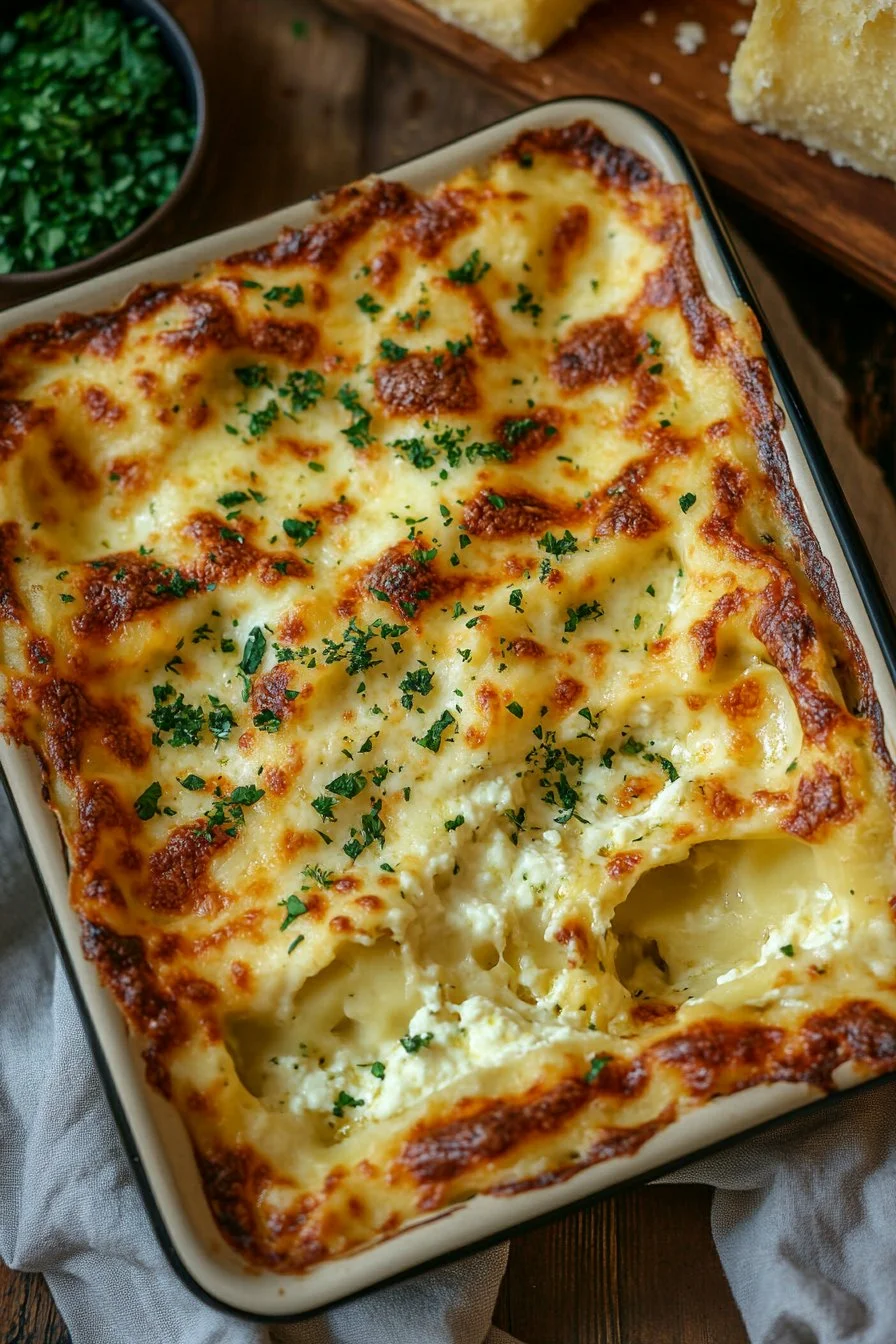 Perfect Creamy White Lasagna Recipe