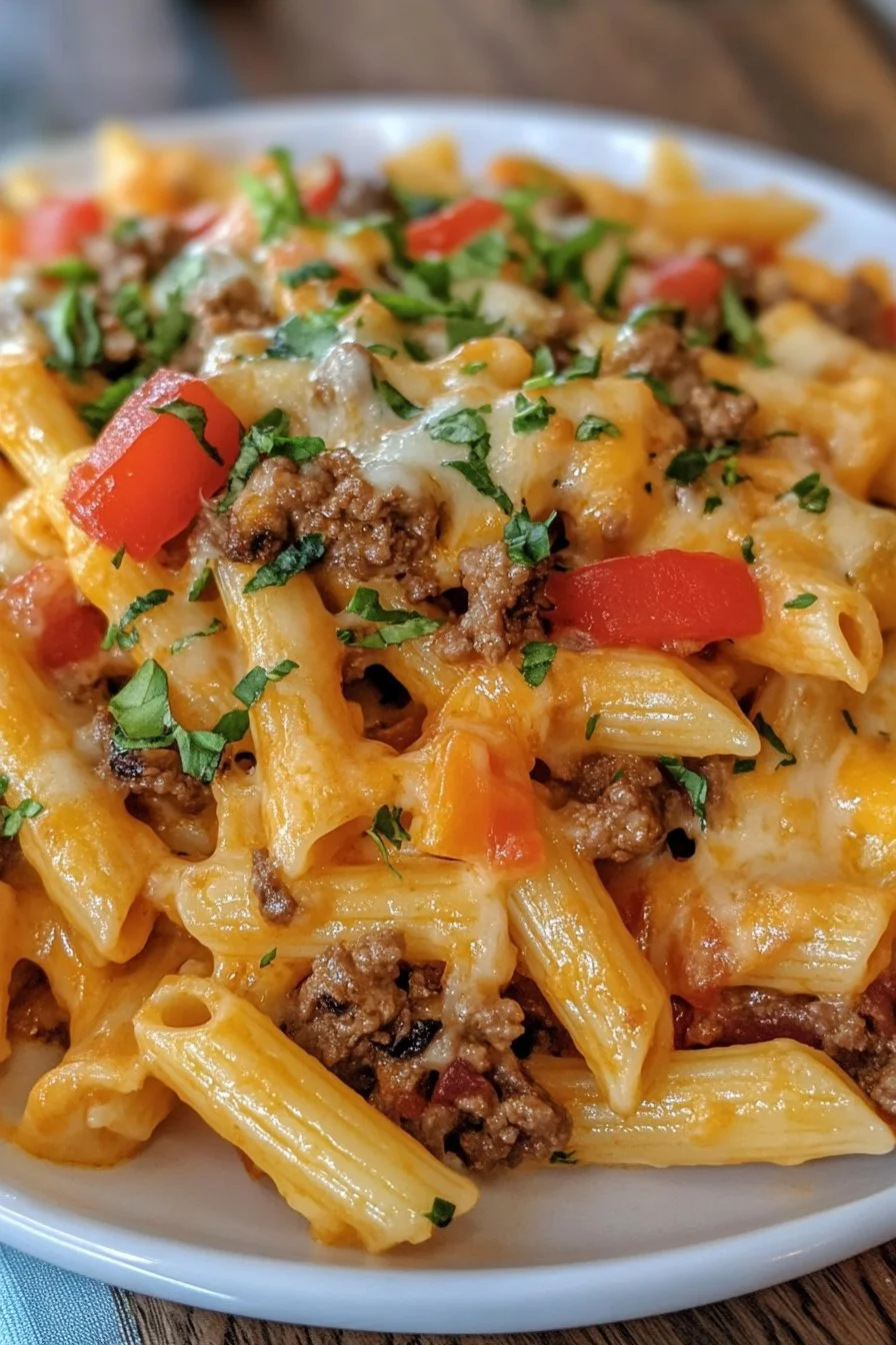 Philly Cheesesteak Pasta