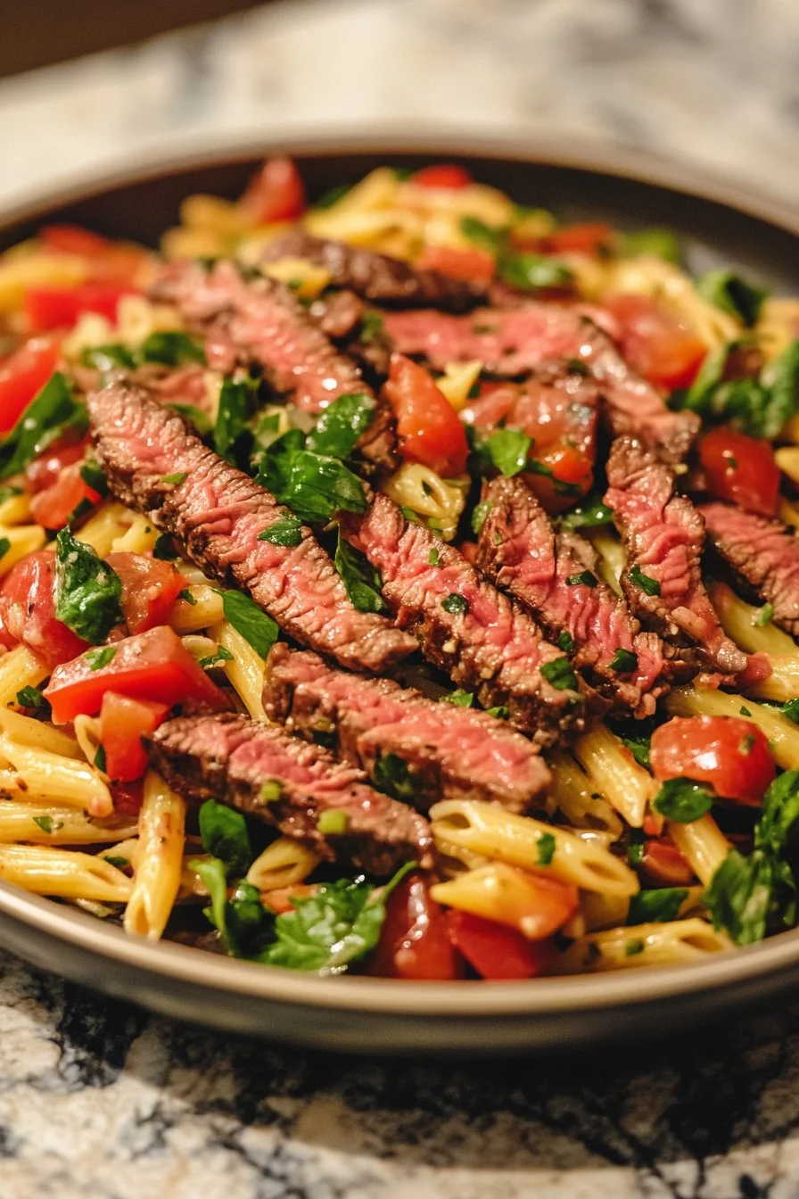 Steak Pasta Salad