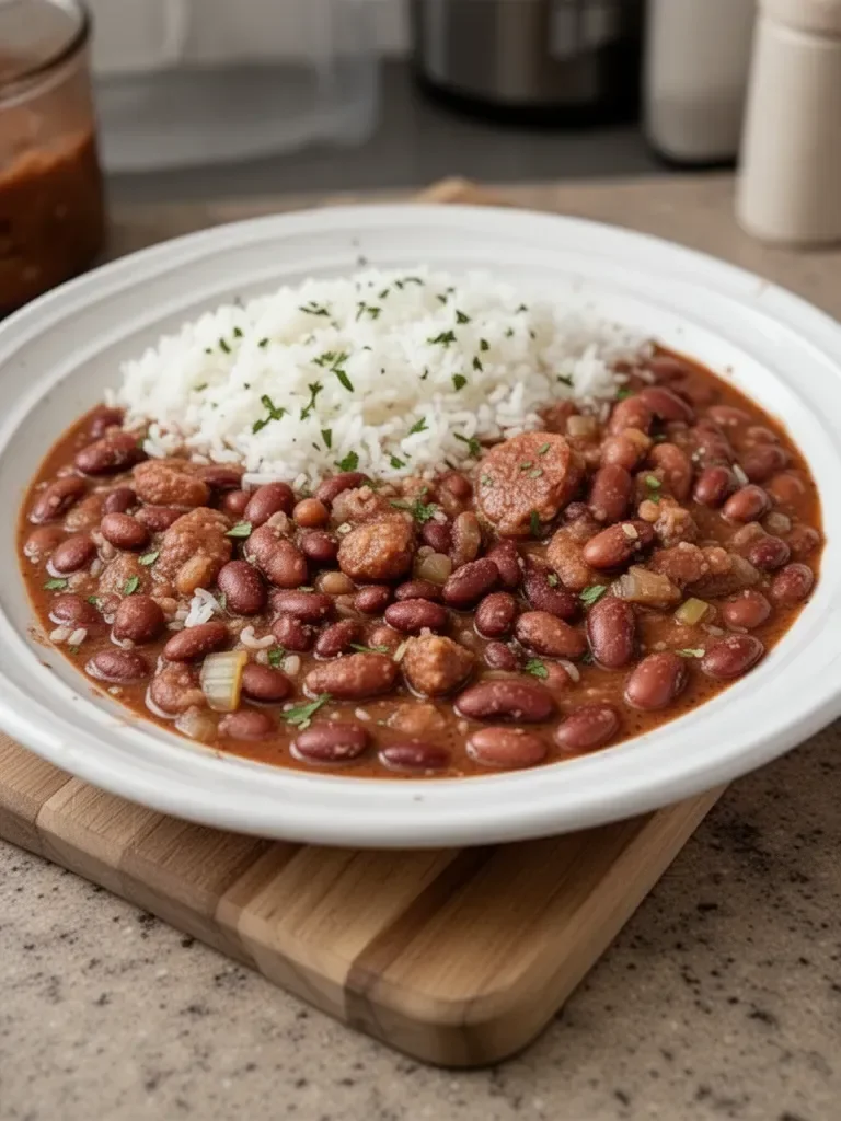 Authentic Louisiana Red Beans and Rice