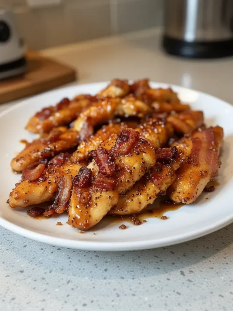 Bacon Brown Sugar Chicken Tenders