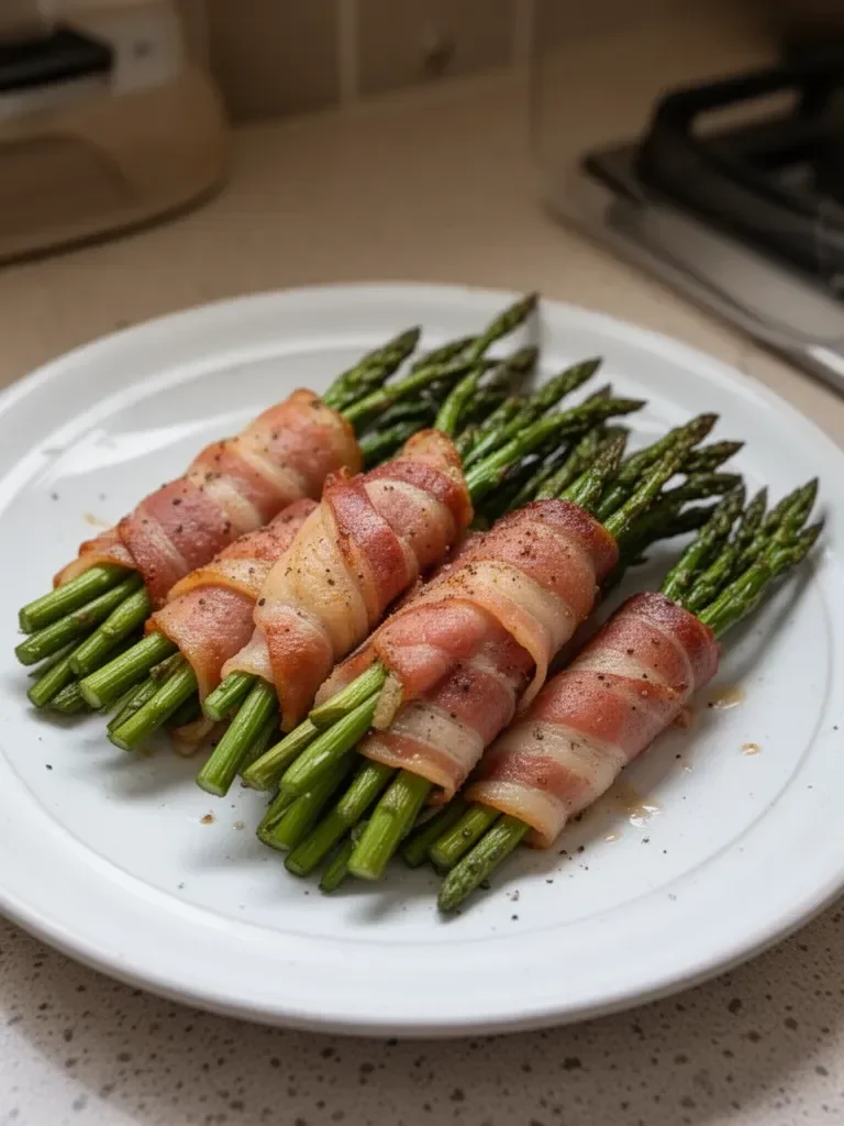 Bacon Wrapped Asparagus Bundles