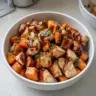 BBQ Chicken Sweet Potato Bowl with vibrant ingredients on a plate