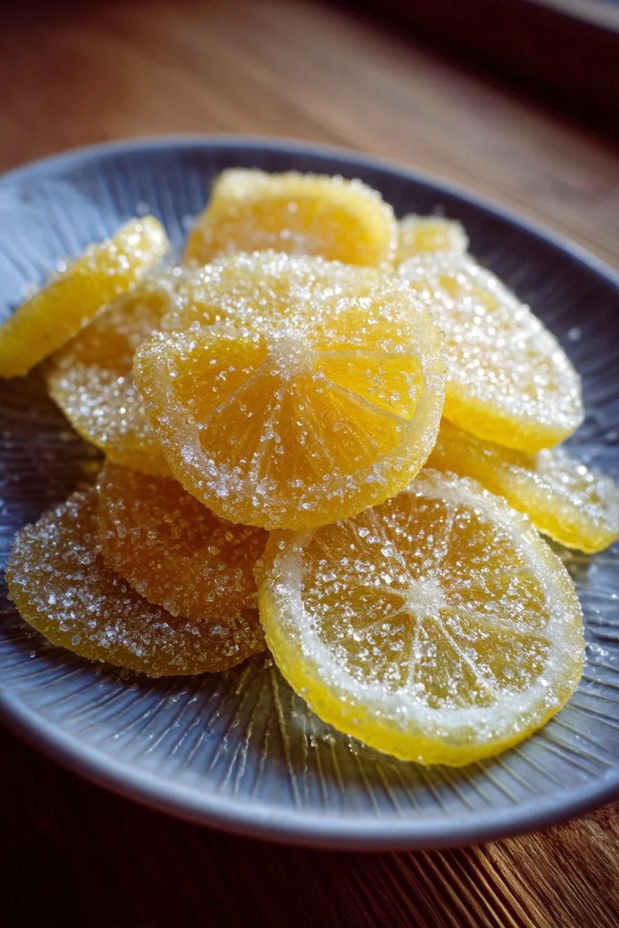 Candied Lemon Slices
