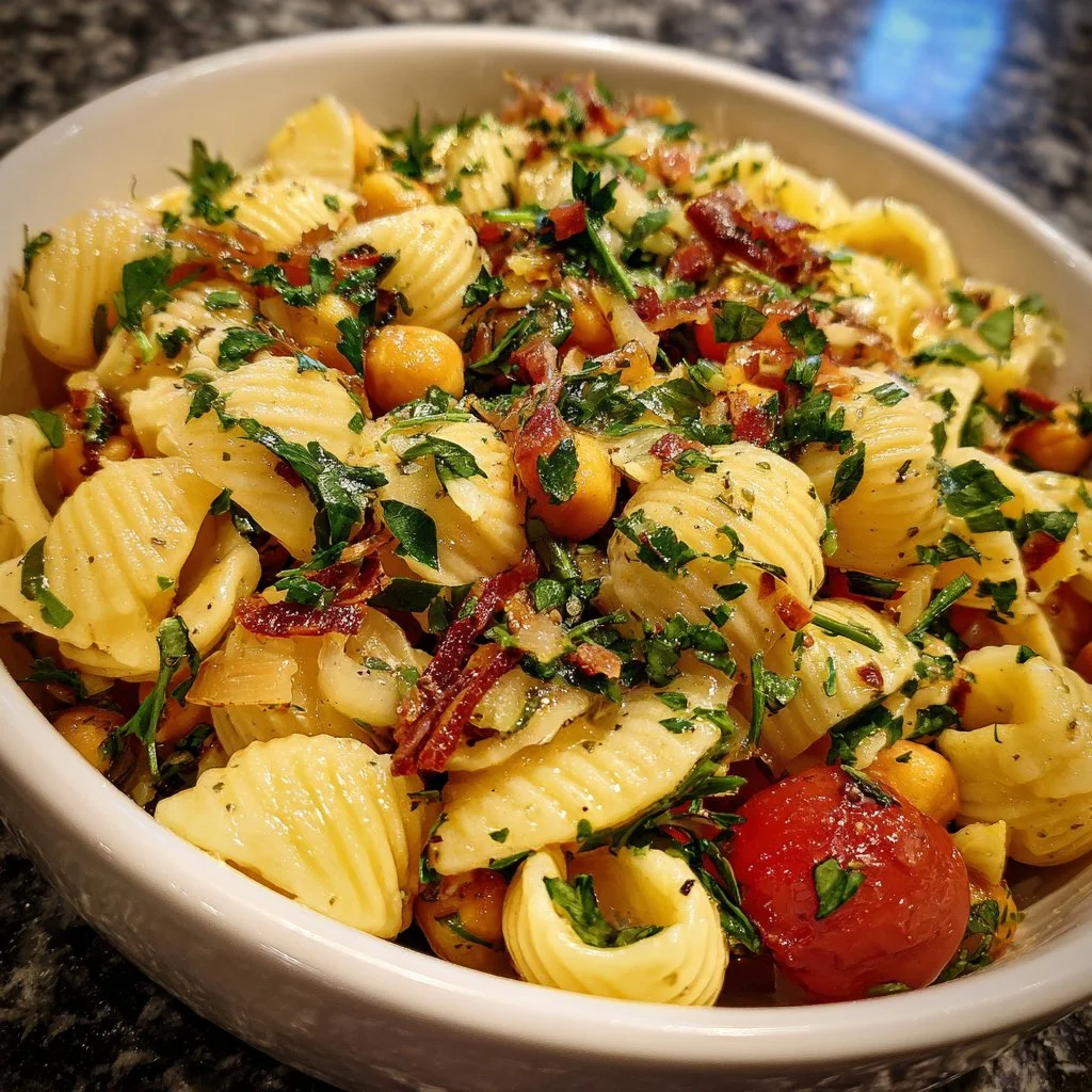 Chickpea Pasta Salad