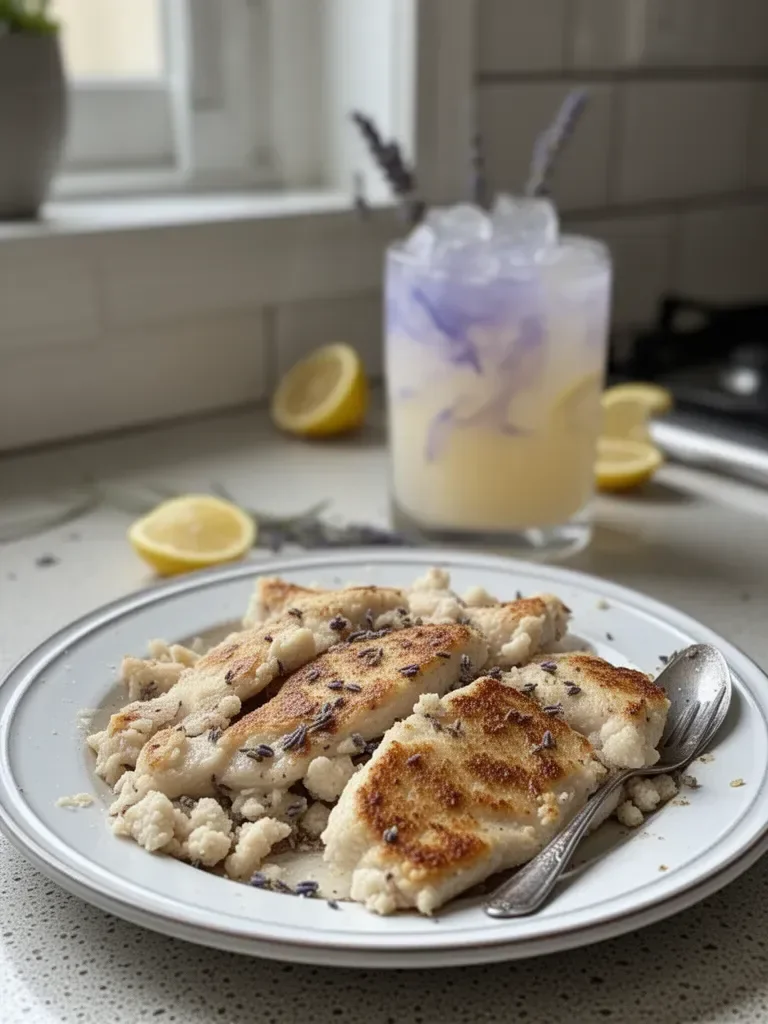 Coconut Lavender Lemonade Mocktail