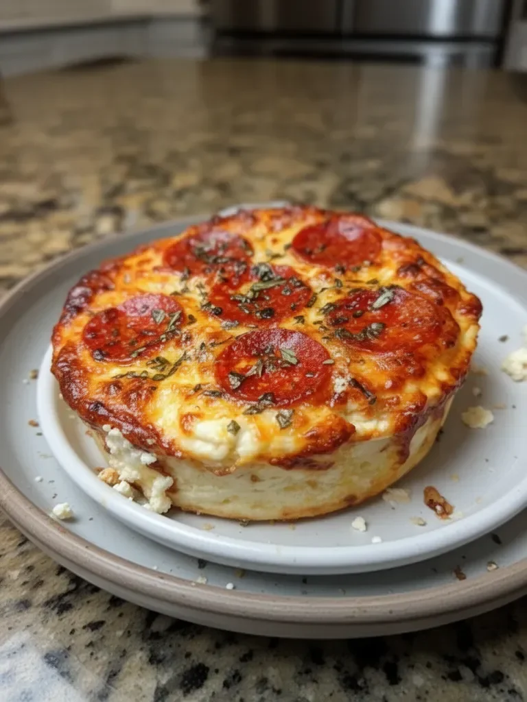Cottage Cheese Pizza Bowl