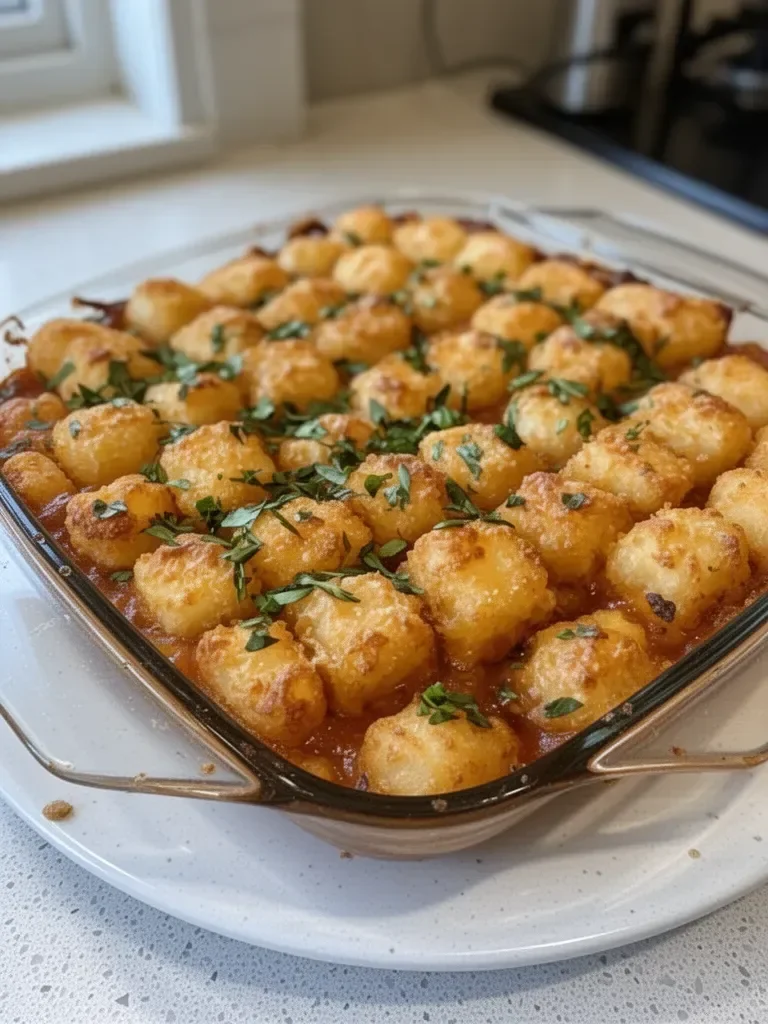 Dairy Free Tater Tot Casserole