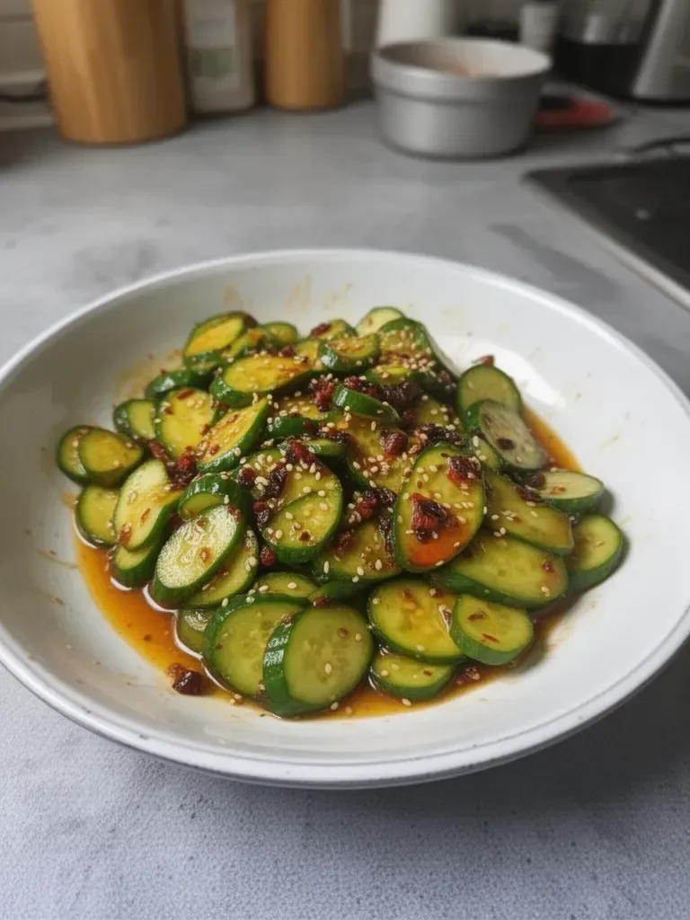 Easy Asian Cucumber Salad