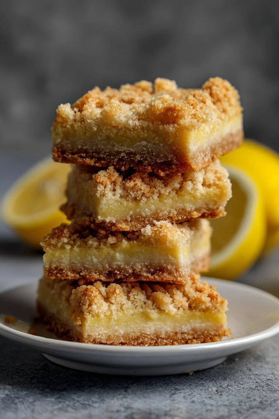 Easy Lemon Crumble Bars