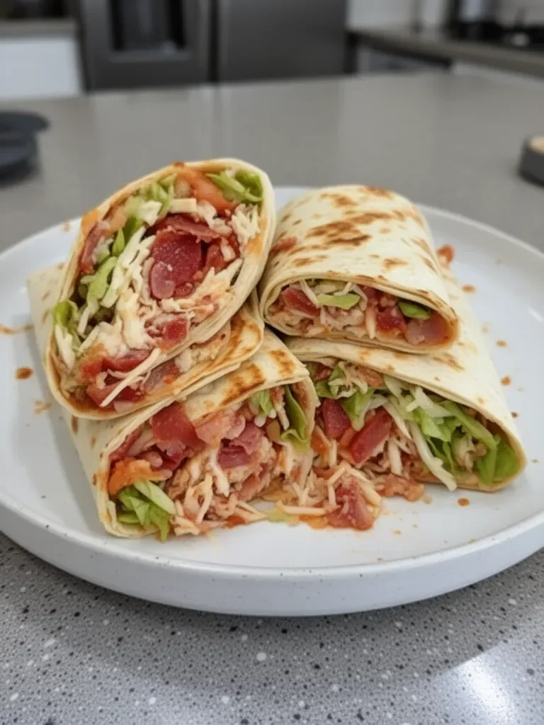 Easy Meal Prep BLT Wraps
