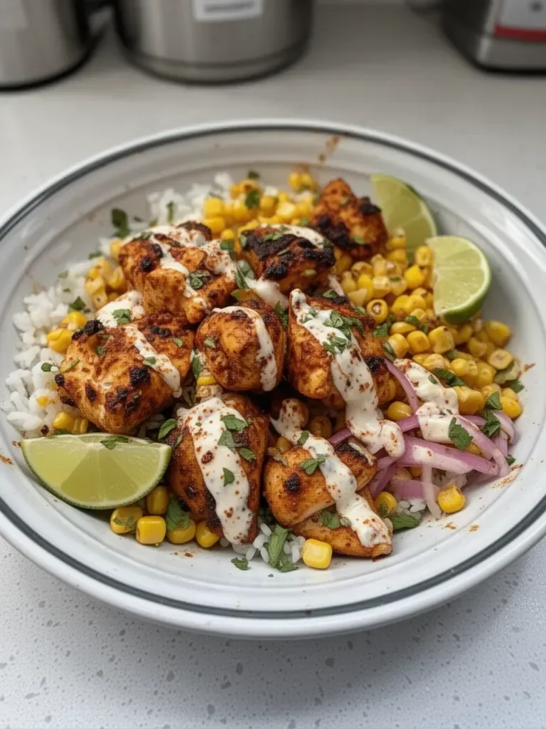 Easy Street Corn Chicken Bowl