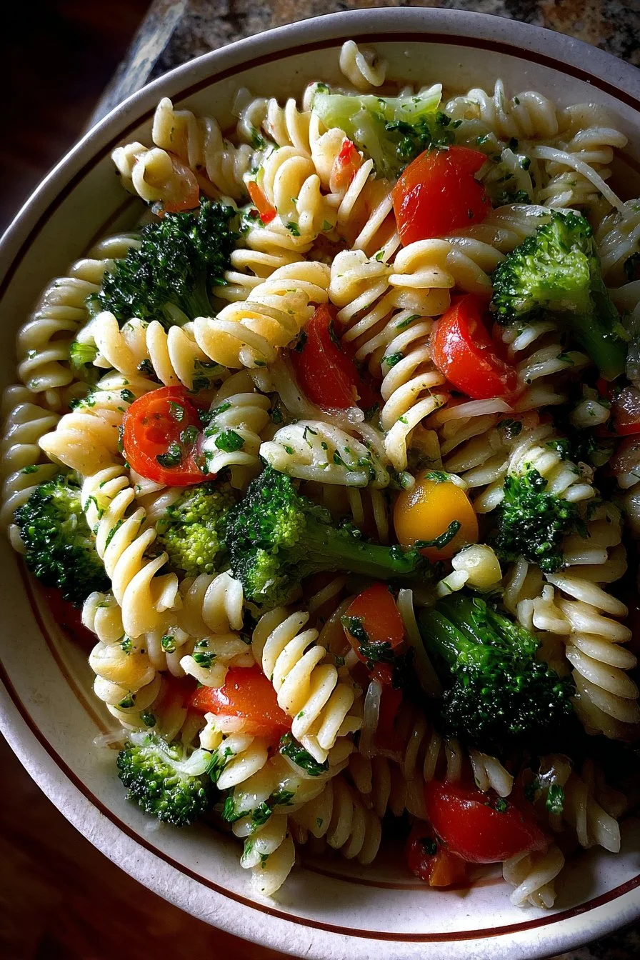 Fresh Broccoli Pasta Salad