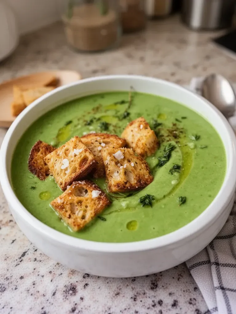 Frozen Pea Soup