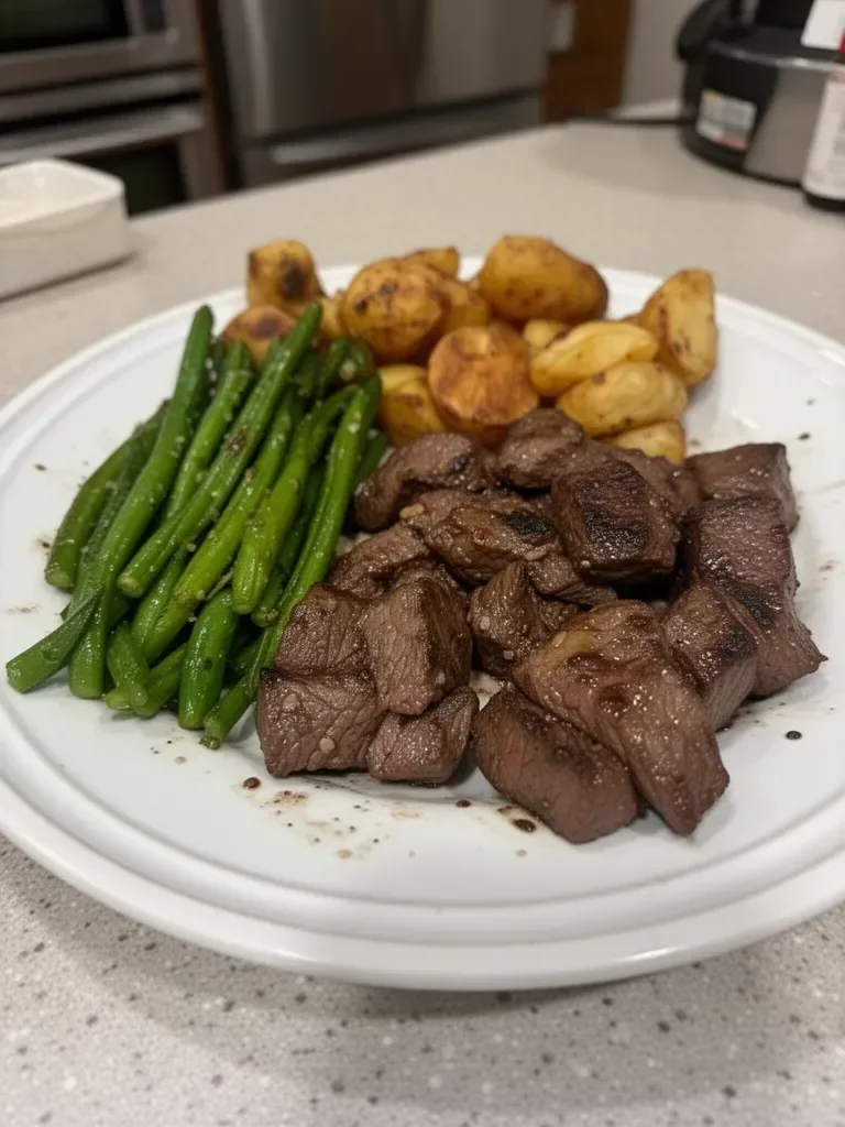 Garlic Balsamic Steak Bites