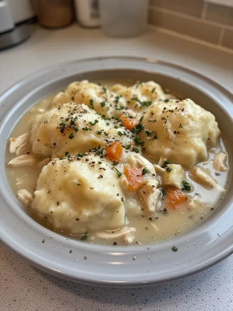 Gluten Free Chicken and Dumplings