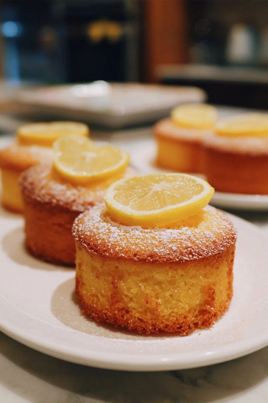 Great Gatsby Lemon Cakes Recipe